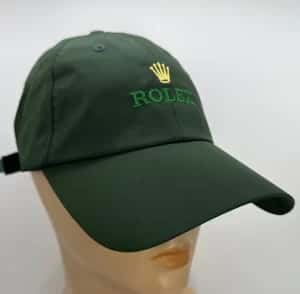 Rolex Front Embroidered Green Cap