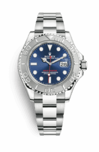 Rolex Yacht-Master 40 Oystersteel and Platinum Blue Dial Oyster
Ref. 126622-0002