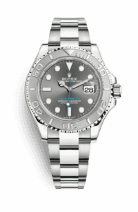 Rolex Yacht-Master 40 Oystersteel and Platinum Rhodium Dial Oyster
Ref. 126622-0001
