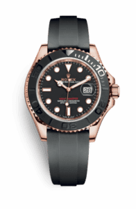 Rolex Yacht-Master 40 Oysterflex Rose Gold Black Dial Ceramic Bezel
Ref. 126655-0002