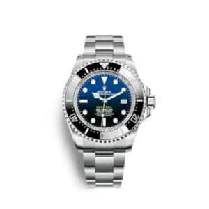Rolex Sea-Dweller Deepsea 44mm 'James Cameron' Titanium and Stainless Steel Black and Blue Dial Ceramic BezelRef. 136660-0003