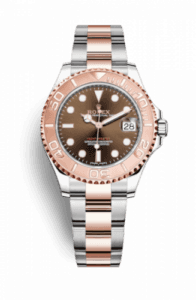 Rolex Yacht-Master 37 Oystersteel and Rose Gold Chocolate Dial Oyster
Ref. 268621-0003