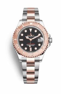 Rolex Yacht-Master 37 Oystersteel and Rose Gold Black Dial Oyster
Ref. 268621-0004