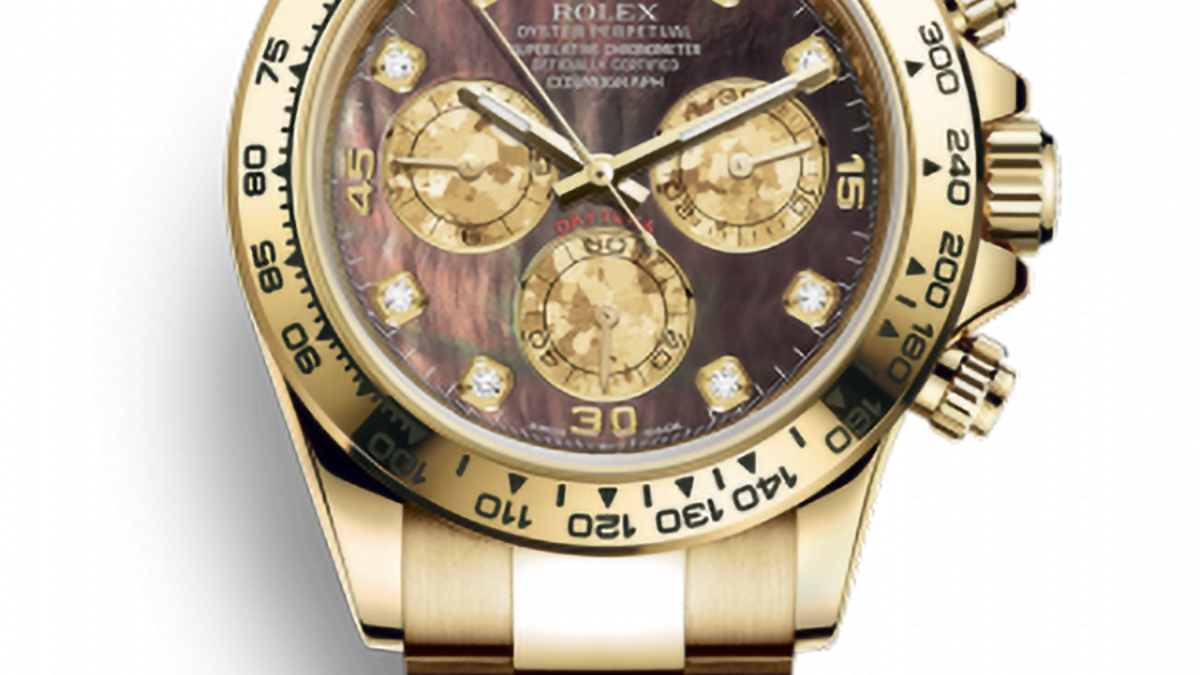 Rolex daytona black cheap mother of pearl