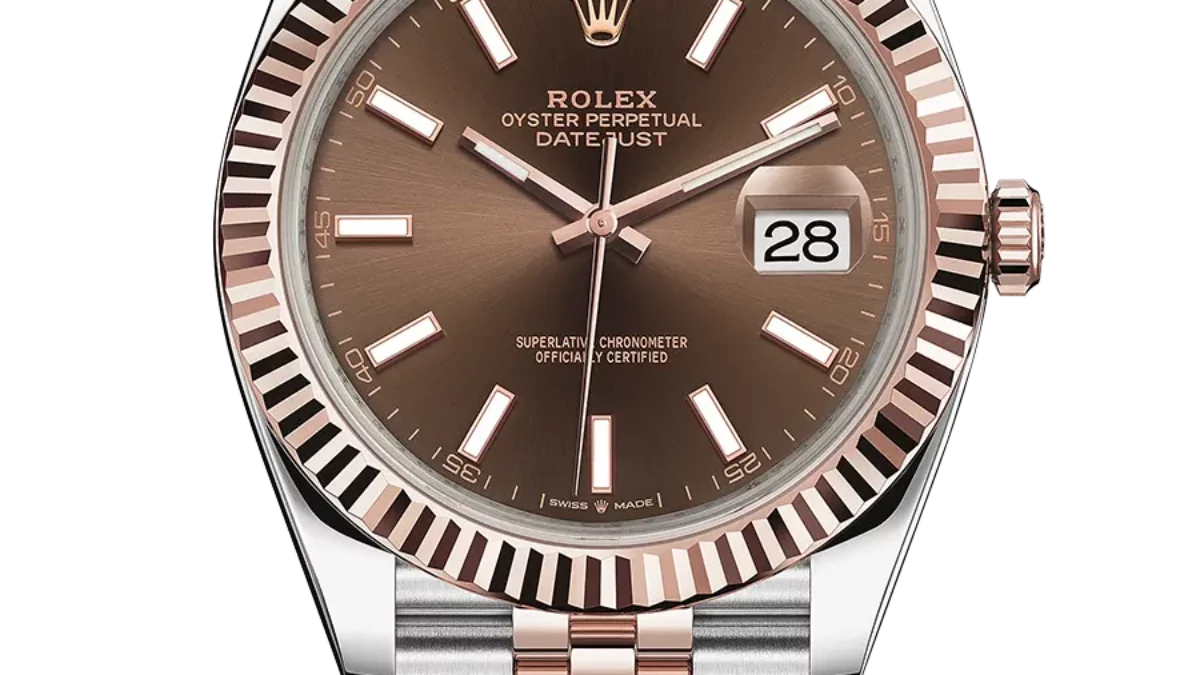 Datejust discount chocolate face